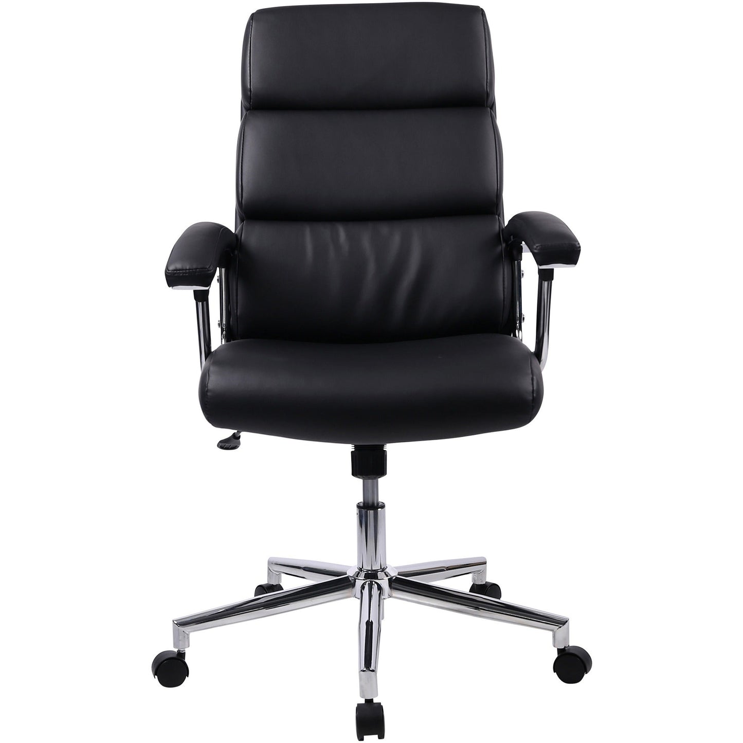 Lorell High - Back Executive Office Chair with Bonded Leather Upholstery and Tilt Lock 18.5" - 22.5 "H (LLR - LLR20018) - SchoolOutlet