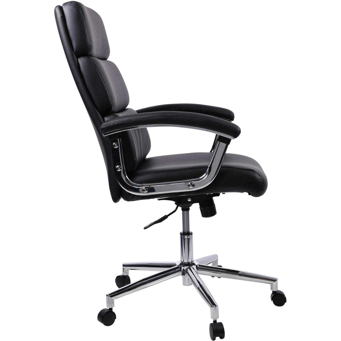 Lorell High - Back Executive Office Chair with Bonded Leather Upholstery and Tilt Lock 18.5" - 22.5 "H (LLR - LLR20018) - SchoolOutlet