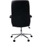 Lorell High - Back Executive Office Chair with Bonded Leather Upholstery and Tilt Lock 18.5