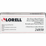 Lorell Dry - Erase Board Eraser with Wool Felt and Sturdy Plastic Grip 5.19