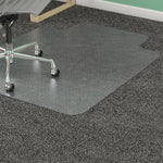 Lorell Medium - Pile Wide Lip Chairmat for Carpet 53