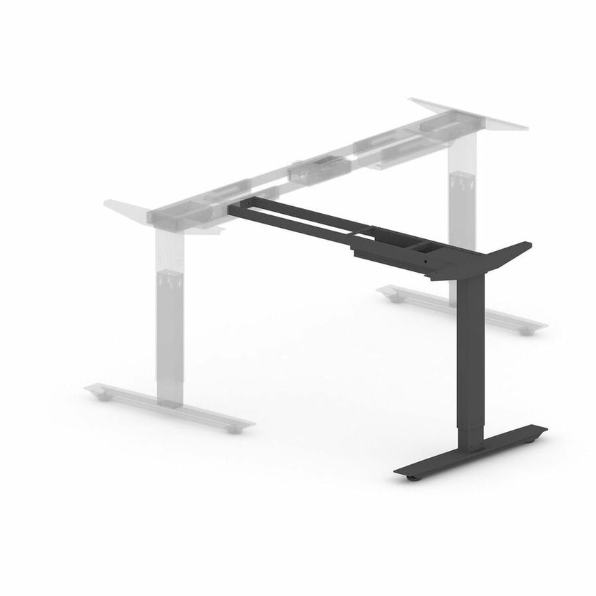 Lorell Sit - Stand 3rd - Leg Base 51.6"W x 26.4"D x 26.6" to 45"H (LLR - LLR2593X) - SchoolOutlet