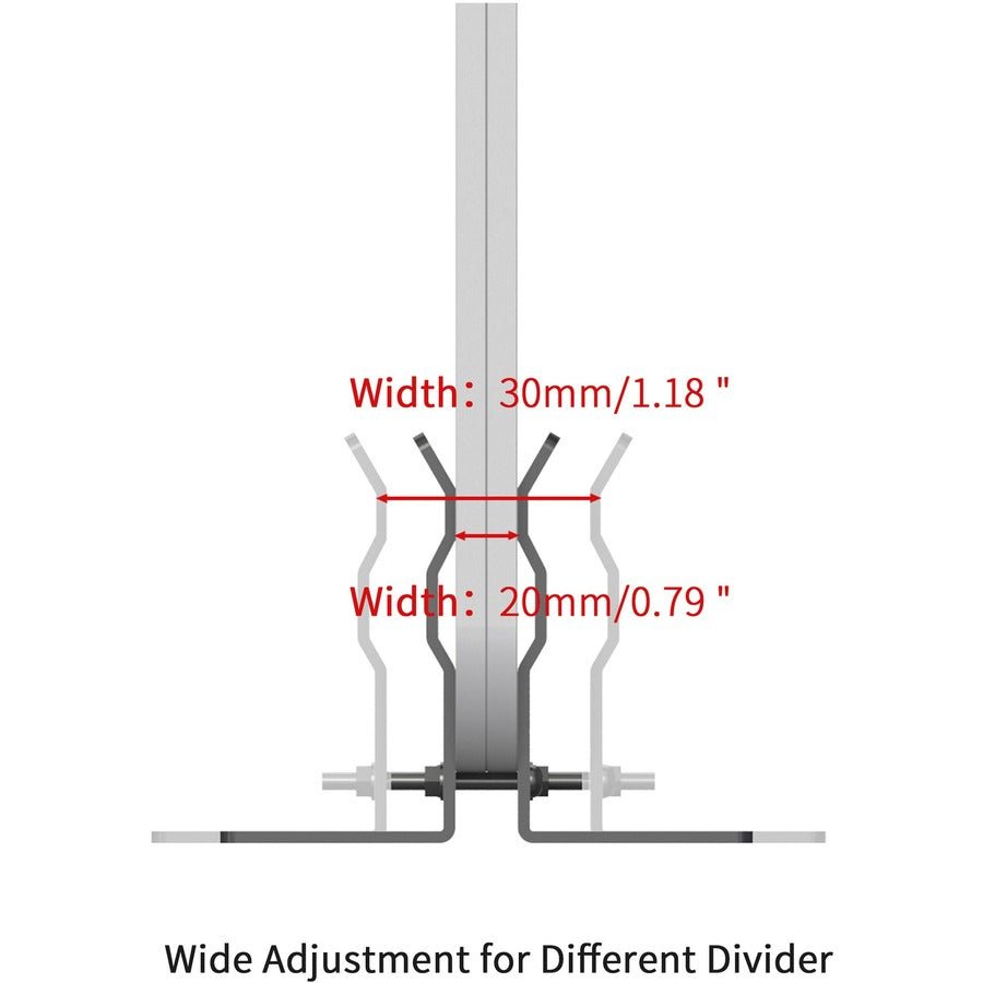 Lorell 2 - Tier Sit/Stand Double Base 42.5"W x 22"D x 28.3" to 46"H Steel (LLR - LLR25959) - SchoolOutlet