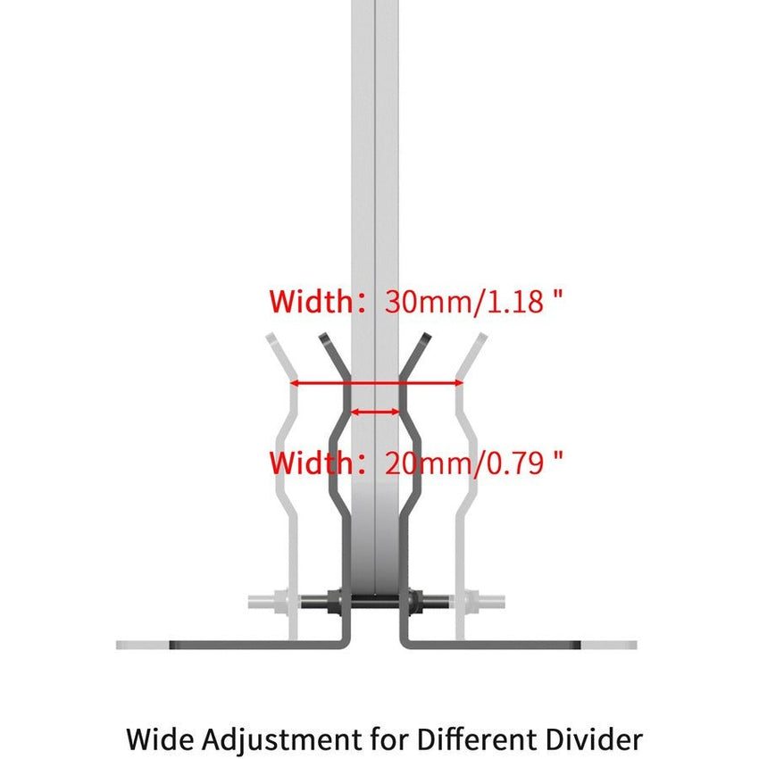Lorell 2 - Tier Sit/Stand Double Base 42.5"W x 22"D x 28.3" to 46"H Steel (LLR - LLR25959) - SchoolOutlet