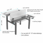 Lorell Beam & Cable Management Spines 51.2