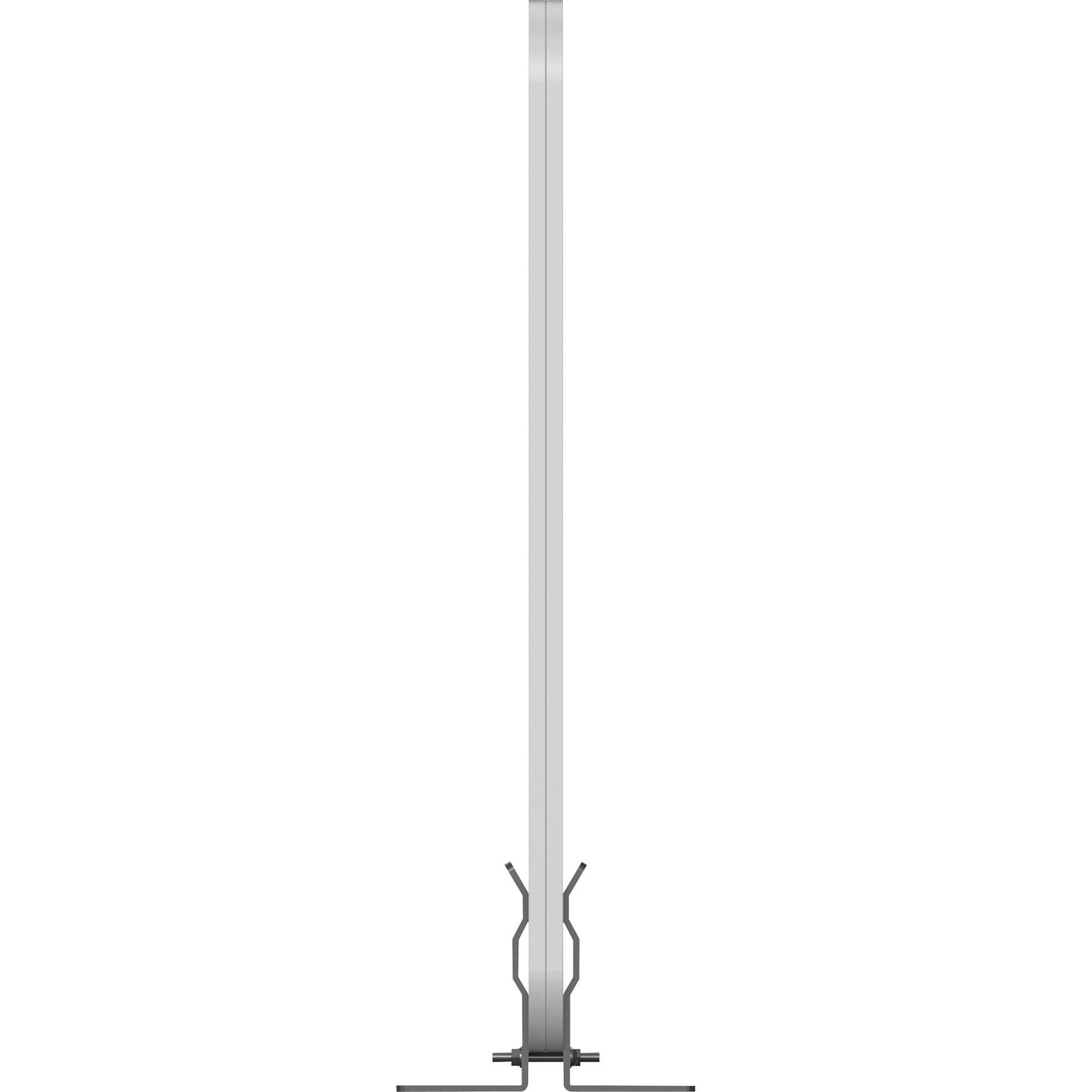 Lorell Acoustic Desktop Privacy Panel Light Gray 47.2"W x 23.6"H (LLR - LLR25961) - SchoolOutlet