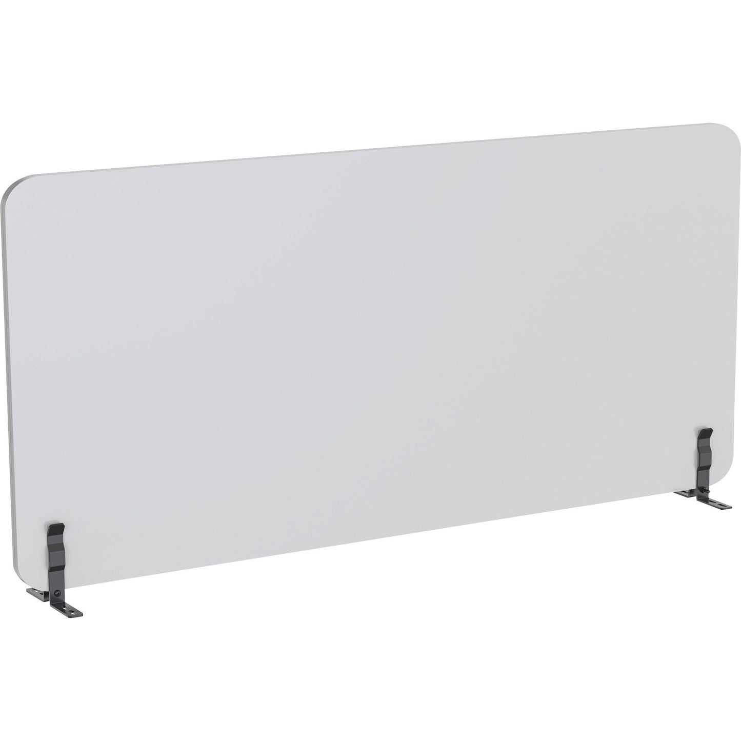 Lorell Acoustic Desktop Privacy Panel Light Gray 59"W x 23.6"H (LLR - LLR25962) - SchoolOutlet
