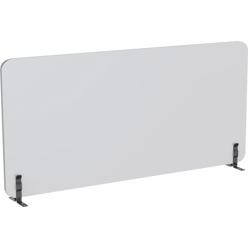 Lorell Acoustic Desktop Privacy Panel Light Gray 59"W x 23.6"H (LLR - LLR25962) - SchoolOutlet
