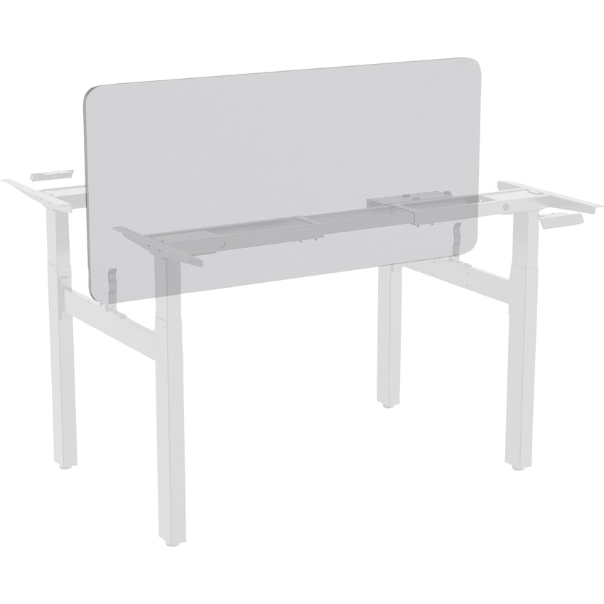 Lorell Acoustic Desktop Privacy Panel Light Gray 59"W x 23.6"H (LLR - LLR25962) - SchoolOutlet