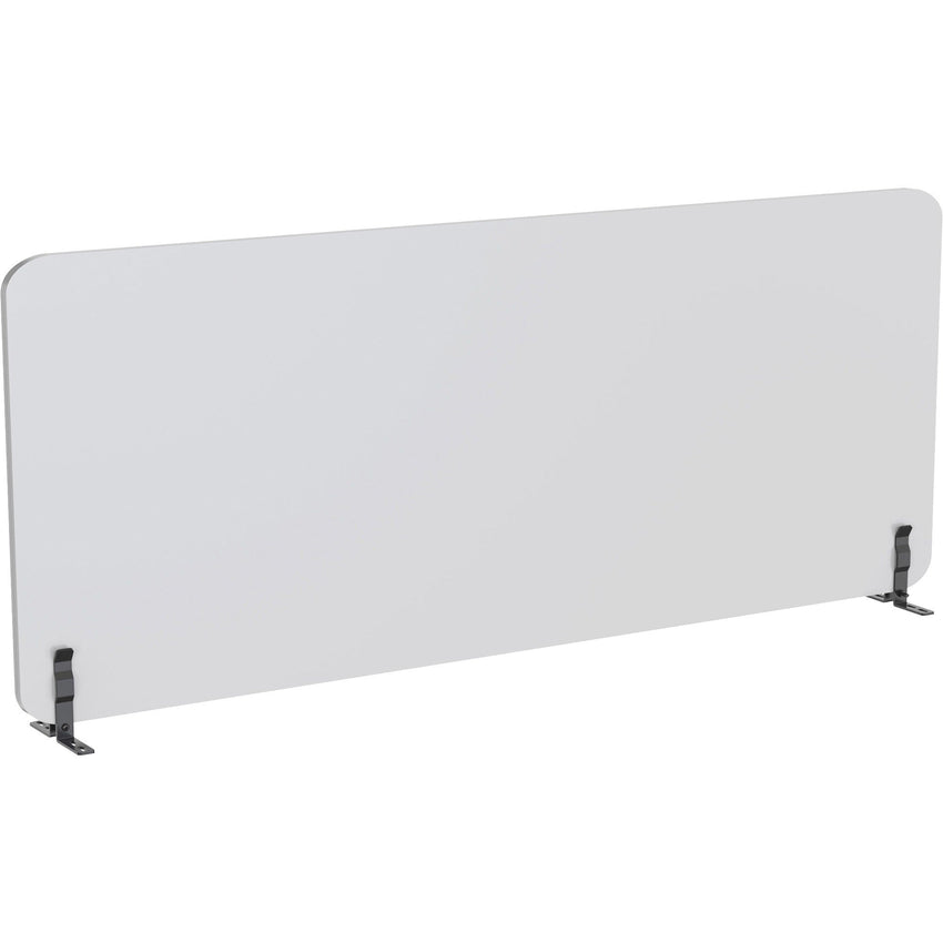 Lorell Acoustic Desktop Privacy Panel Light Gray 70.9"W x 23.6"H (LLR - LLR25963) - SchoolOutlet