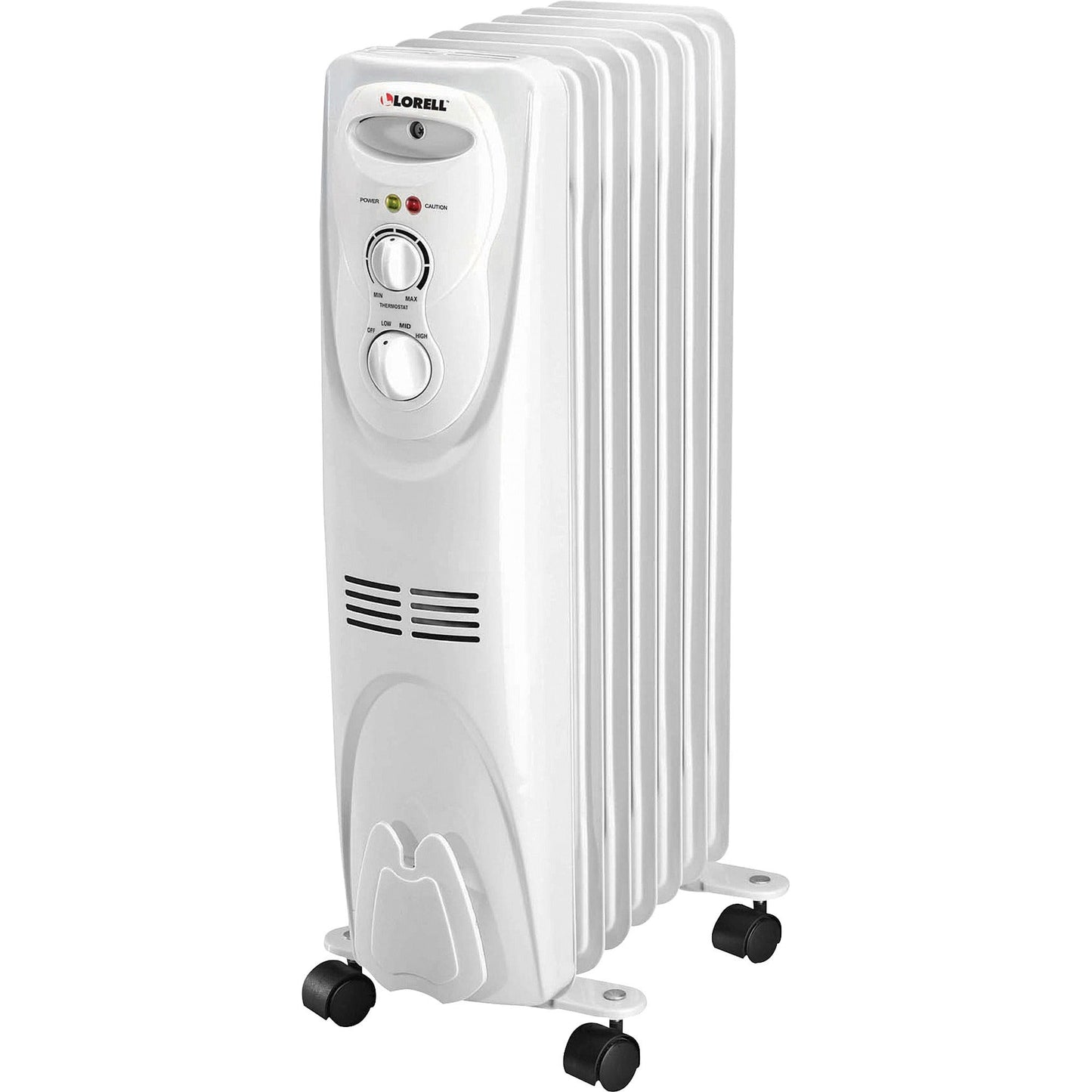 Lorell ThermoGuard 3 - Setting Oil - Filled Heater 1500 W Electric White (LLR - LLR29552) - SchoolOutlet