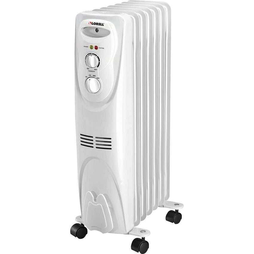 Lorell ThermoGuard 3 - Setting Oil - Filled Heater 1500 W Electric White (LLR - LLR29552) - SchoolOutlet