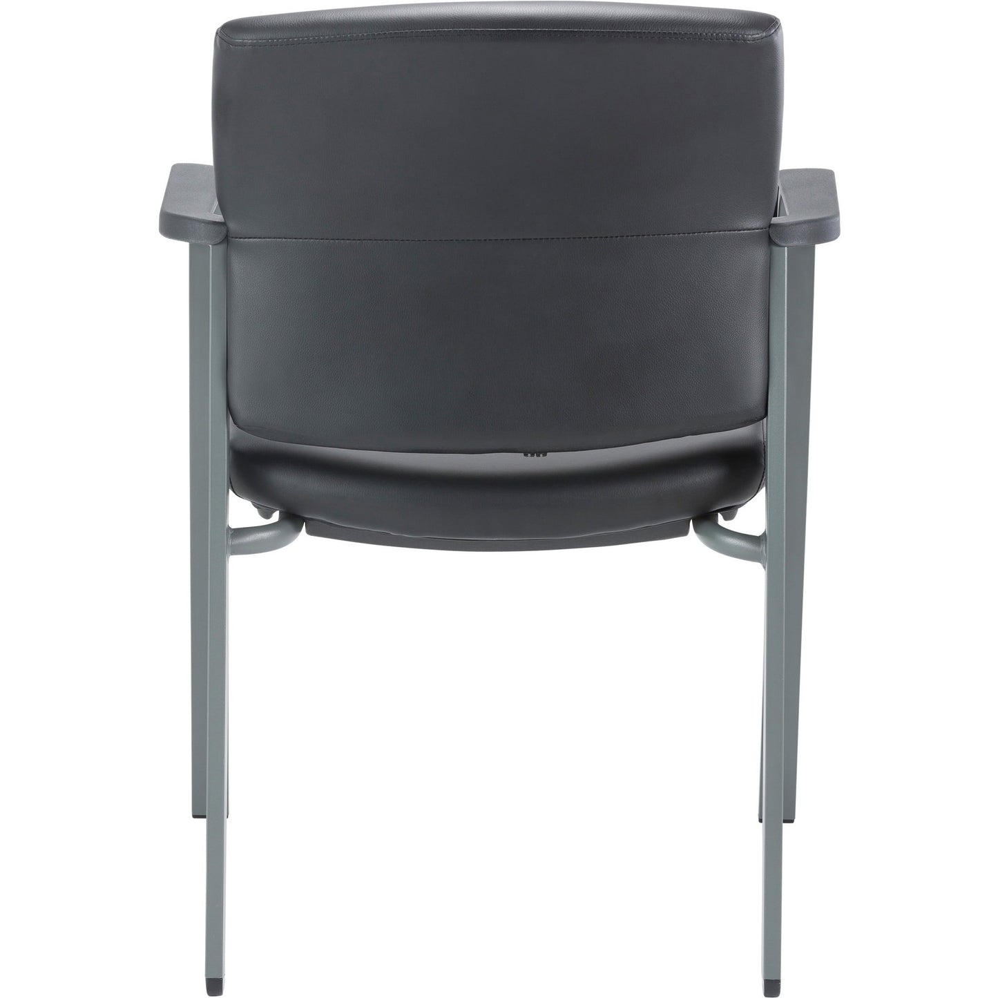 Lorell Healthcare Upholstery Guest Chair with Antimicrobial Vinyl and Stackable Design 18.13" "H (LLR - LLR3095X) - SchoolOutlet