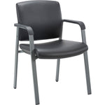 Lorell Healthcare Upholstery Guest Chair with Antimicrobial Vinyl and Stackable Design 18.13