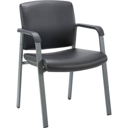 Lorell Healthcare Upholstery Guest Chair with Antimicrobial Vinyl and Stackable Design 18.13"H (LLR-LLR3095X)