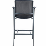 Lorell Mesh Back Guest Stool with Arms and Stackable Design 28.75 H (LLR - LLR30954) - SchoolOutlet