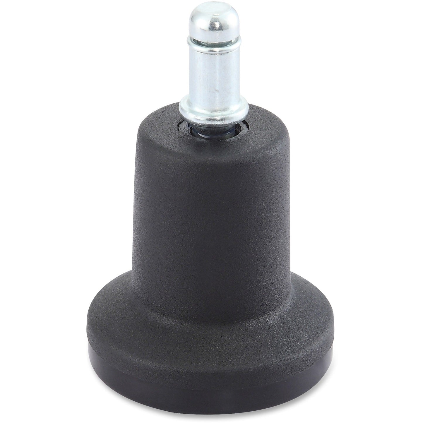 Lorell Bell Glides Chair Caster Replacement Set with Nylon Base and Chrome Metal Stems (LLR - LLR33447) - SchoolOutlet
