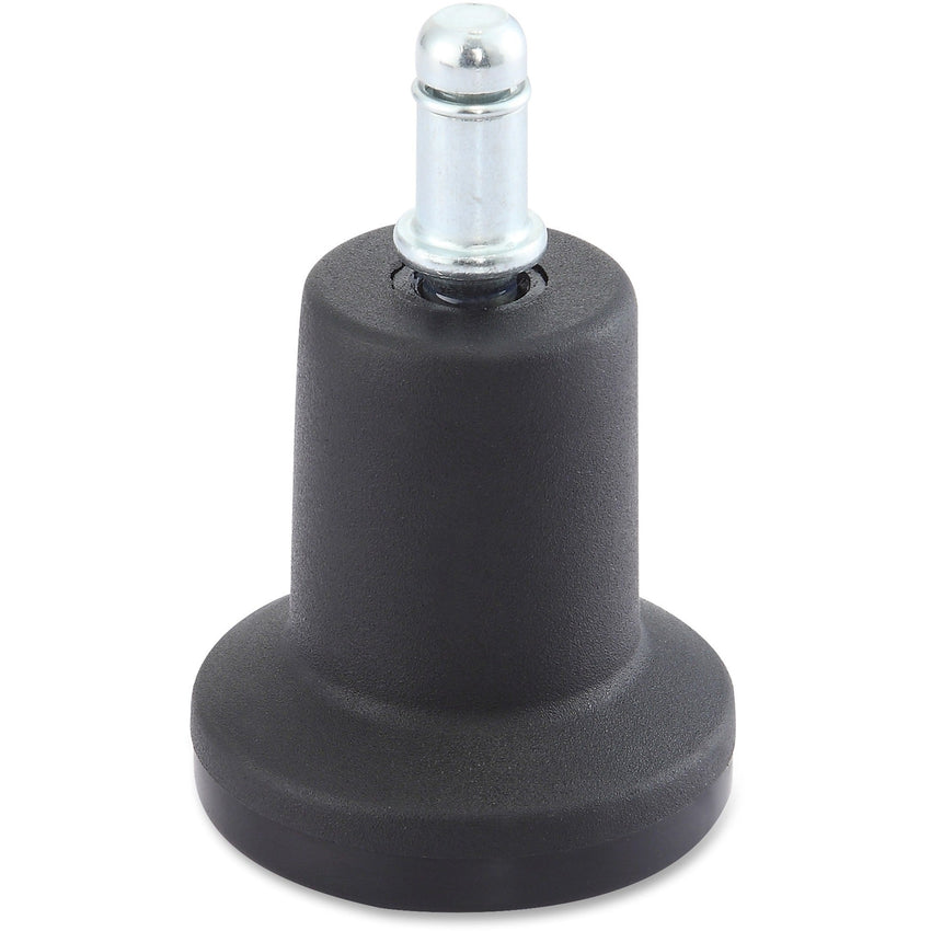 Lorell Bell Glides Chair Caster Replacement Set with Nylon Base and Chrome Metal Stems (LLR - LLR33447) - SchoolOutlet