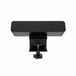 Lorell Desk - Mount Power Outlet with USB - A and USB - C Charging Hub 8.7