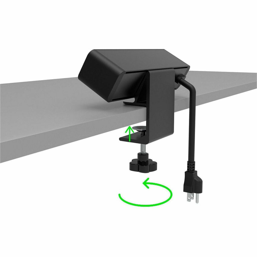 Lorell Desk - Mount Power Outlet with USB - A and USB - C Charging Hub 8.7" W x 2.2" D x 1.9" H (LLR - LLR34001) - SchoolOutlet