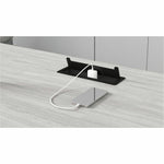 Lorell 7 - in - 1 Desk Mount Power and Data Outlet with USB HDMI CAT6 3 AC 5.66 ft Cord 8.7