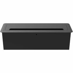 Lorell 7-in-1 Desk Mount Power and Data Outlet with USB HDMI CAT6 3 AC 5.66 ft Cord 8.7" W x 2.2" D x 1.9" H (LLR-LLR34005)