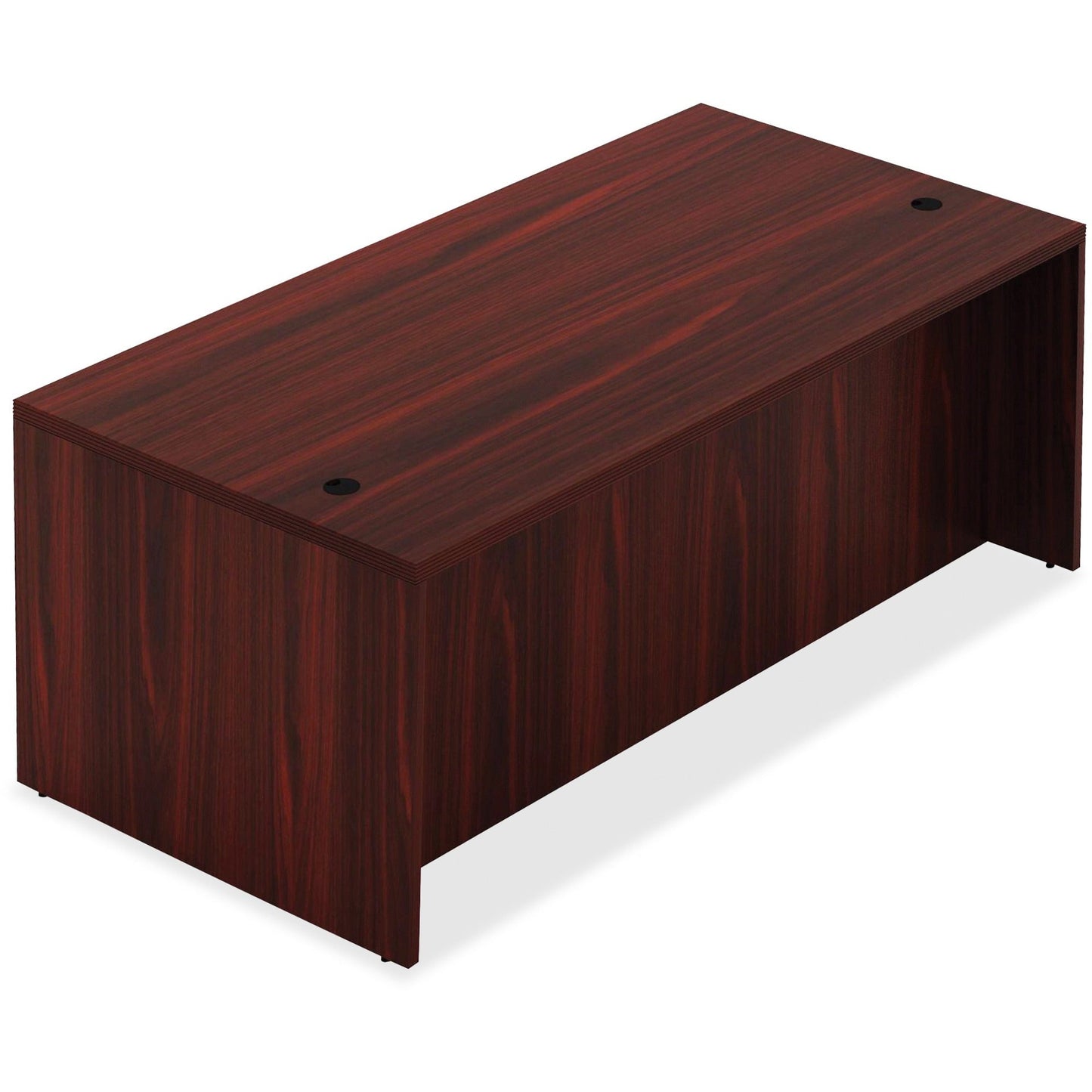 Lorell Chateau Series Rectangular Desk 66.1"W x 29.5"D x 30"H (LLR - LLR34302) - SchoolOutlet