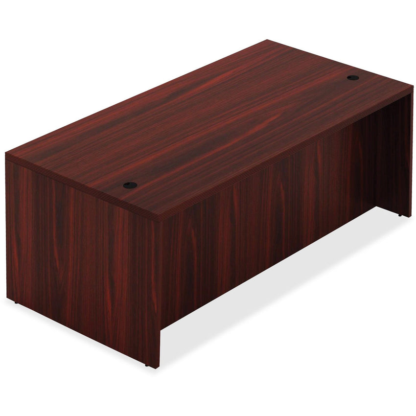 Lorell Chateau Series Rectangular Desk 66.1"W x 29.5"D x 30"H (LLR - LLR34302) - SchoolOutlet