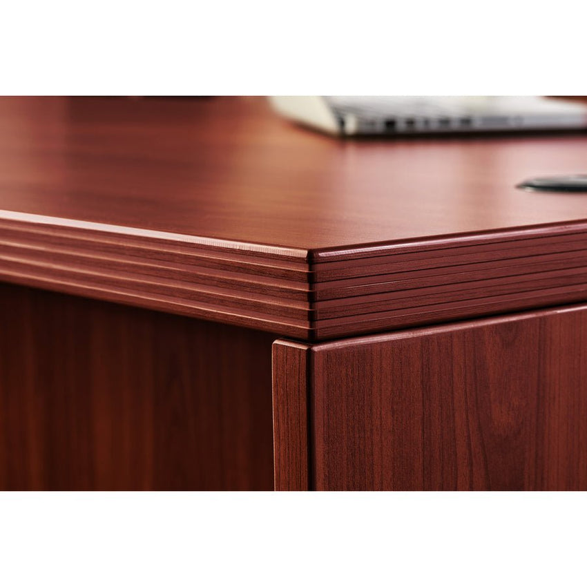 Lorell Chateau Series Executive Credenza 66.1"W x 23.6"D x 30"H with Reeded Edge (LLR - LLR3430X661) - SchoolOutlet
