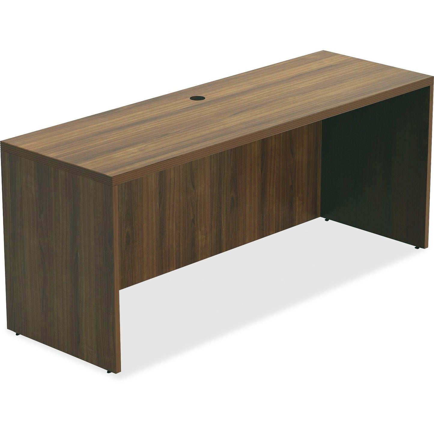 Lorell Chateau Series Executive Credenza 66.1"W x 23.6"D x 30"H with Reeded Edge (LLR - LLR3430X661) - SchoolOutlet