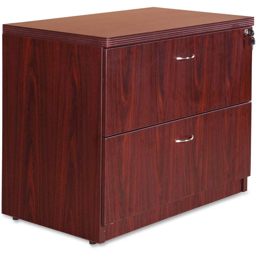 Lorell Chateau Series 2 - Drawer Lateral File with Ball - bearing Suspension 36"W x 22"D x 30"H (LLR - LLR3431X36) - SchoolOutlet