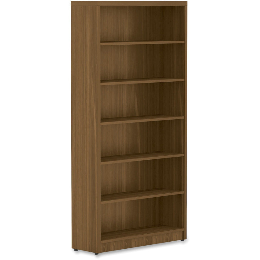 Lorell Chateau Series 6 - Shelf Bookshelf 36"W x 11.6"D x 72.5"H (LLR - LLR34315) - SchoolOutlet