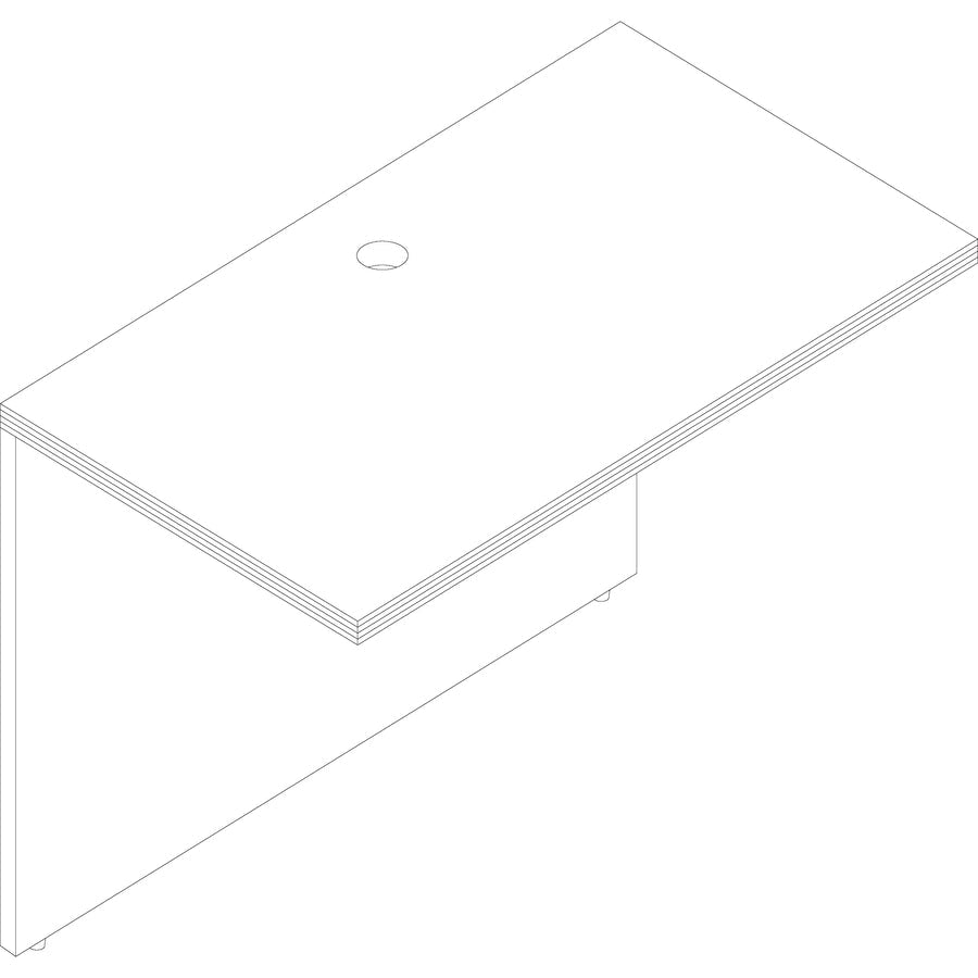 Lorell Chateau Series Bridge 41.4"W x 23.6"D x 30"H (LLR - LLR3432X) - SchoolOutlet