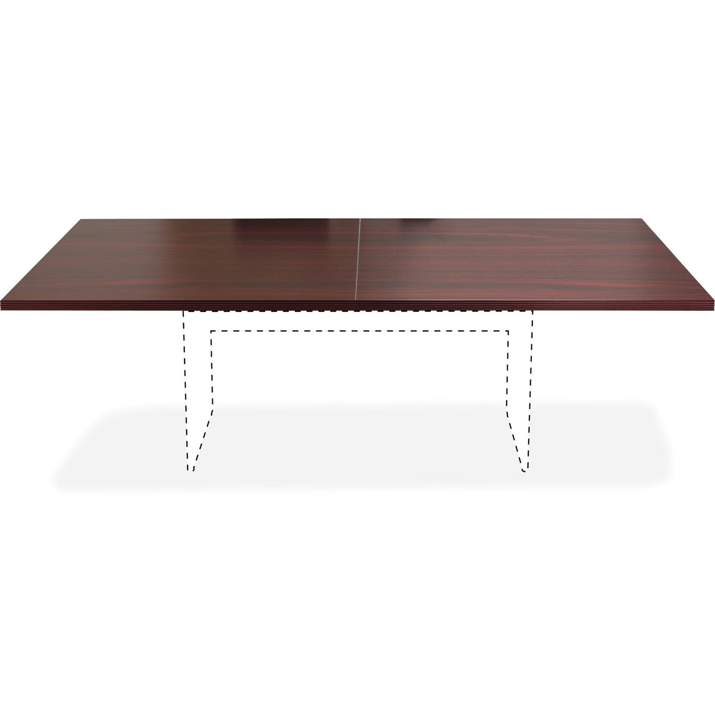 Lorell Chateau Series Rectangular Conference Tabletop 94.5"W x 47.3"D x 1.4"H (LLR - LLR34338) - SchoolOutlet