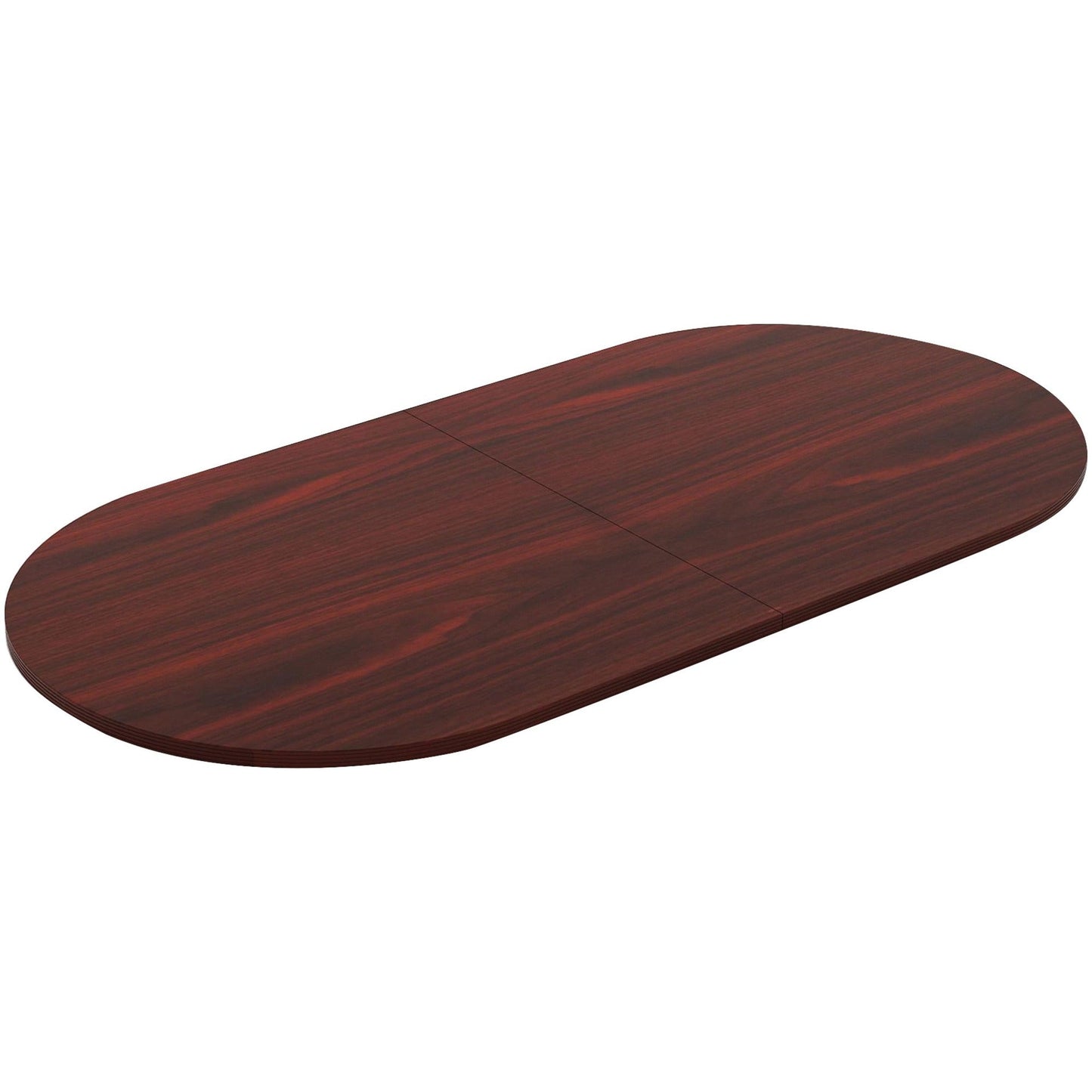 Lorell Chateau Series 8' Oval Conference Tabletop 94.5"W x 47.3"D x 1.4"H (LLR - LLR34342) - SchoolOutlet
