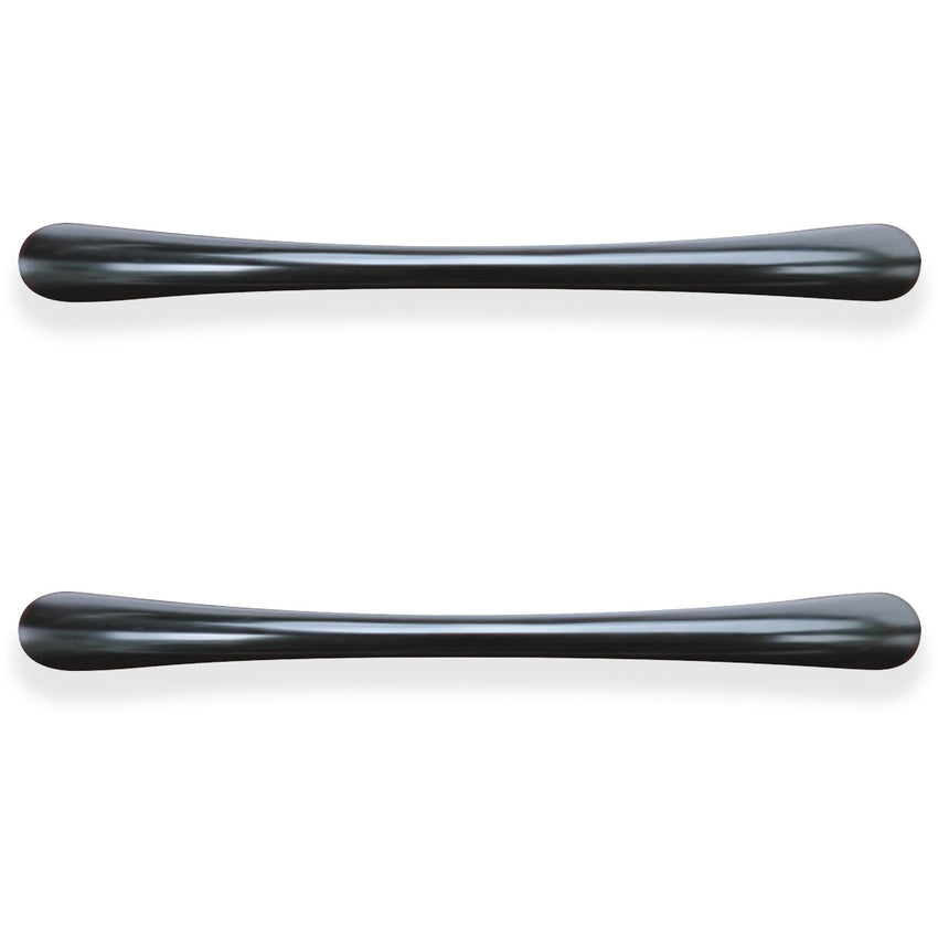 Lorell Chateau Series Transitional Aluminum Drawer Pulls Black 2 - Pack (LLR - LLR34345) - SchoolOutlet