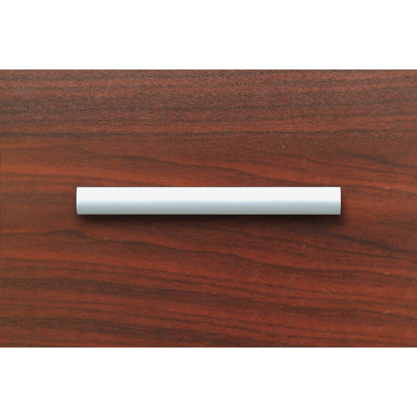 Lorell Chateau Series Modern Aluminum Drawer Pulls Silver 2 - Pack (LLR - LLR34346) - SchoolOutlet