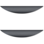 Lorell Chateau Series Traditional Aluminum Drawer Pulls Black 2 - Pack (LLR - LLR34347) - SchoolOutlet