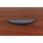 Lorell Chateau Series Traditional Aluminum Drawer Pulls Black 2 - Pack (LLR - LLR34347) - SchoolOutlet