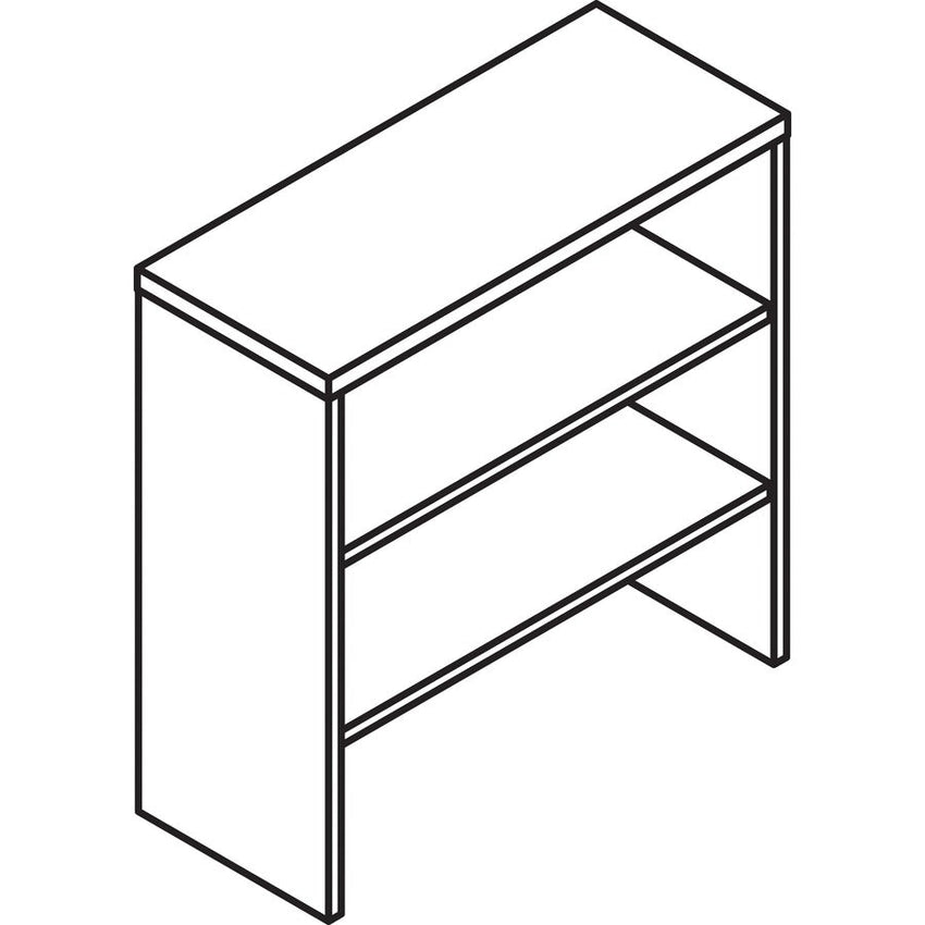 Lorell Chateau Series 2 - Shelf Stack - on Bookcase 36"W x 15"D x 36.5"H (LLR - LLR34357) - SchoolOutlet