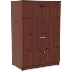 Lorell Essentials Series 4-Drawer Lateral File 35.5"W x 22"D x 54.75"H (LLR-4DRAWER-LF)