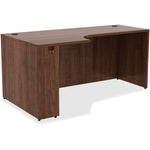 Lorell Essentials Series Left Corner Credenza 66