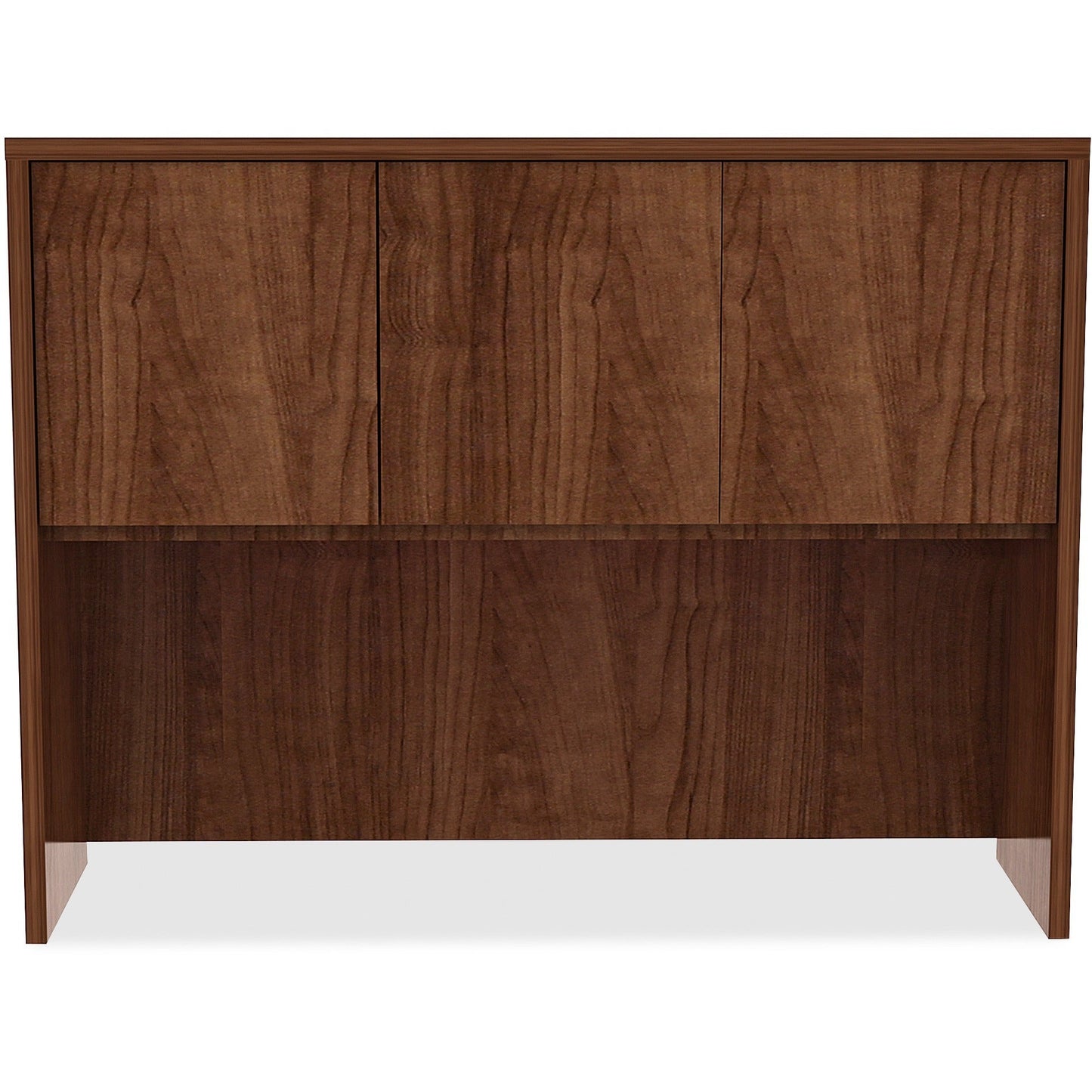 Lorell Essentials Series 3 - Door Stack - on Hutch with Cord Management 48"W x 15"D x 36"H (LLR - ESS - HUT48) - SchoolOutlet