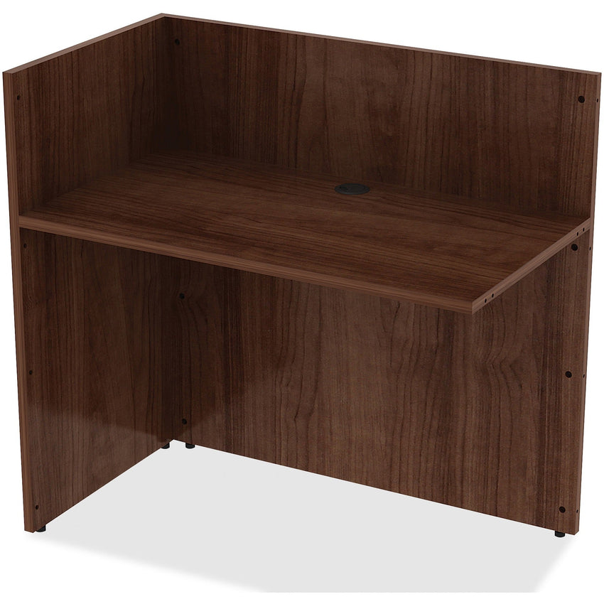 Lorell Essentials Reception Return 42"W x 24"D x 41.5"H (LLR - ESS - RR42) - SchoolOutlet