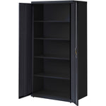 Lorell Fortress Series Storage Cabinet Steel 5 Shelves 3 - Point Locking System Powder Coat Finish (LLR - LLR3441X) - SchoolOutlet