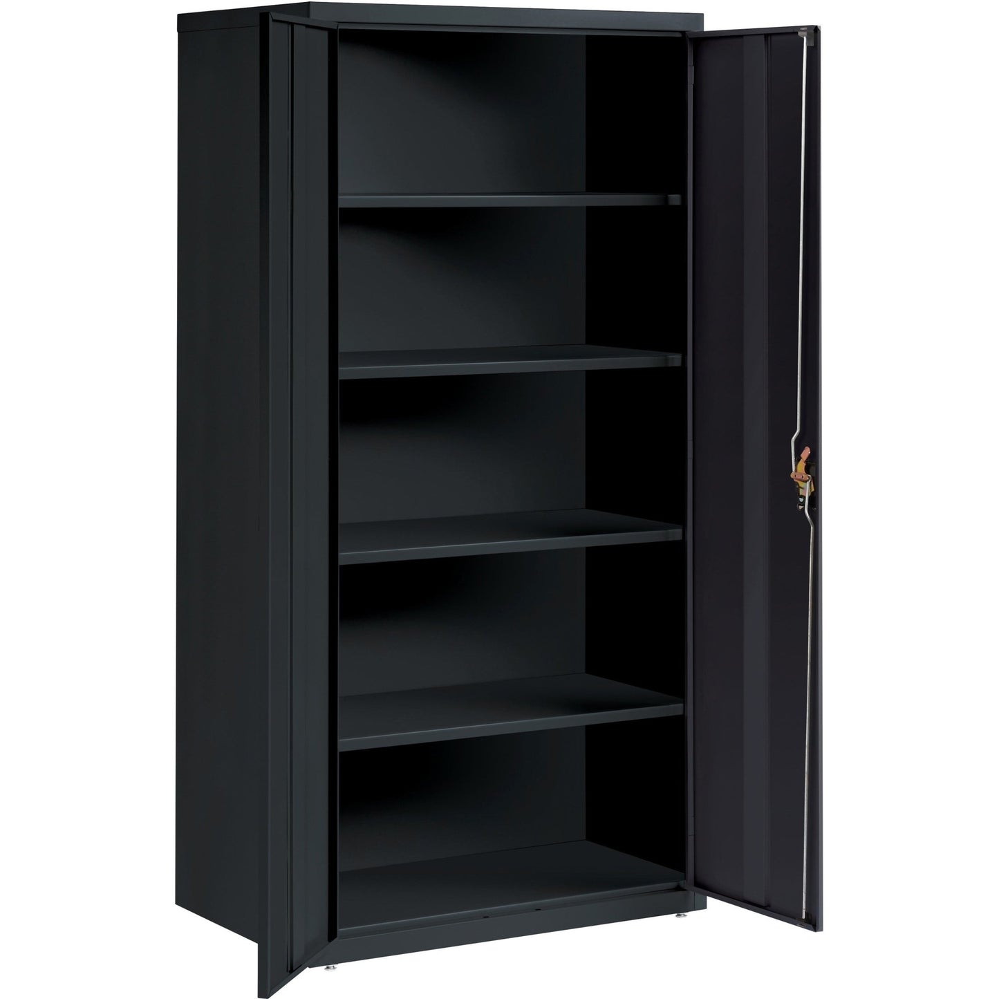 Lorell Fortress Series Storage Cabinet Steel 5 Shelves 3 - Point Locking System Powder Coat Finish (LLR - LLR3441X) - SchoolOutlet