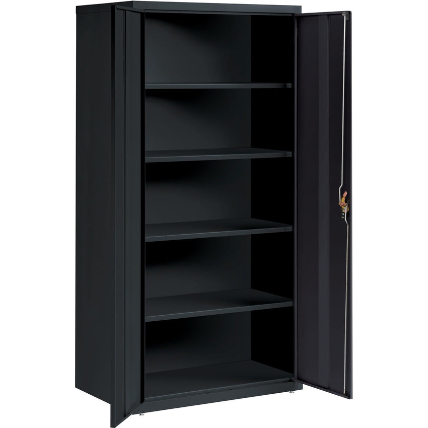 Lorell Fortress Series Storage Cabinet Steel 5 Shelves 3 - Point Locking System Powder Coat Finish (LLR - LLR3441X) - SchoolOutlet