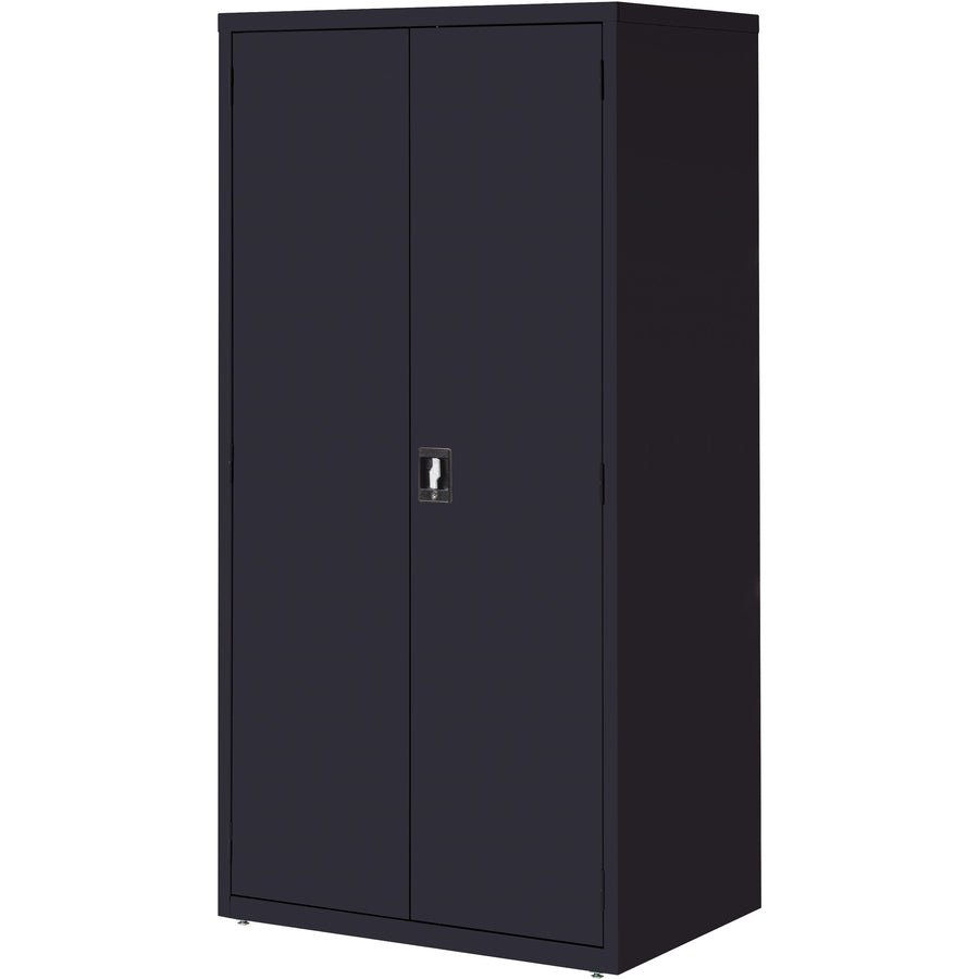 Lorell Fortress Series Storage Cabinet Steel 5 Shelves 3 - Point Locking System Powder Coat Finish (LLR - LLR3441X) - SchoolOutlet