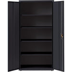 Lorell Fortress Series Storage Cabinet Steel 5 Shelves 3 - Point Locking System Powder Coat Finish (LLR - LLR3441X) - SchoolOutlet