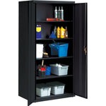 Lorell Fortress Series Storage Cabinet Steel 5 Shelves 3 - Point Locking System Powder Coat Finish (LLR - LLR3441X) - SchoolOutlet